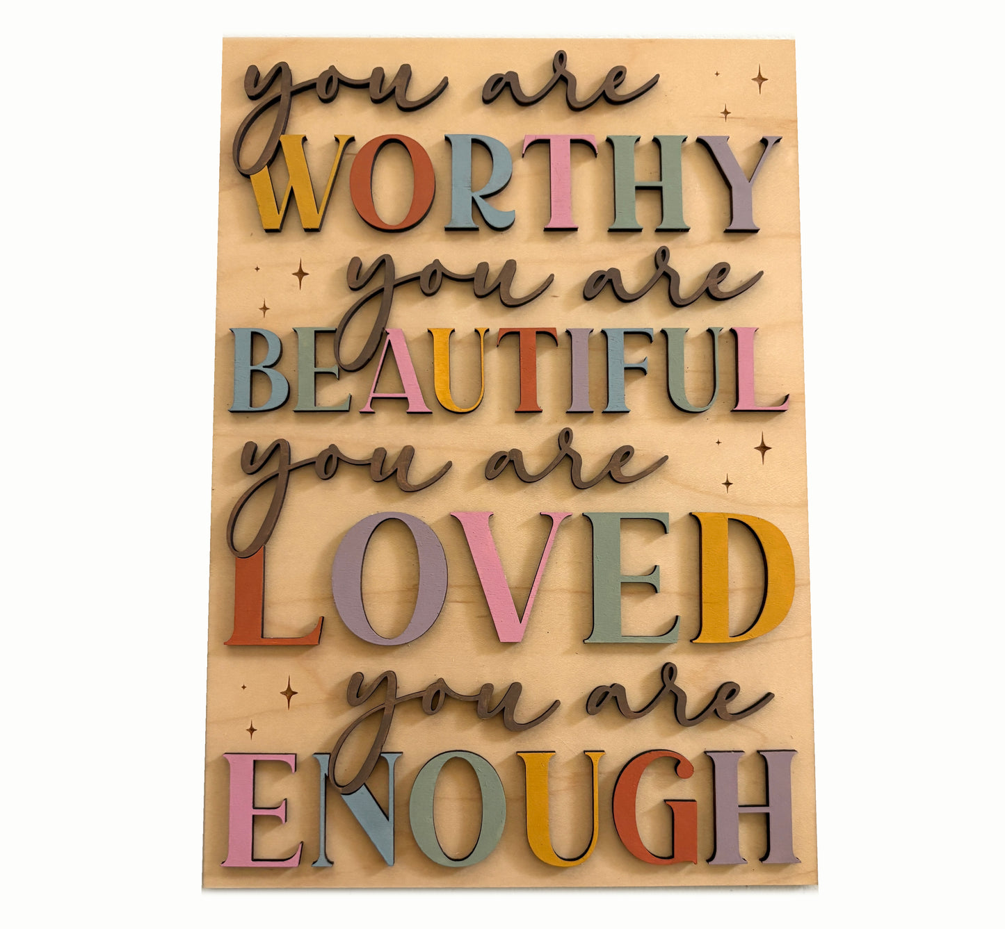 Painted Inspirational Frame Kit