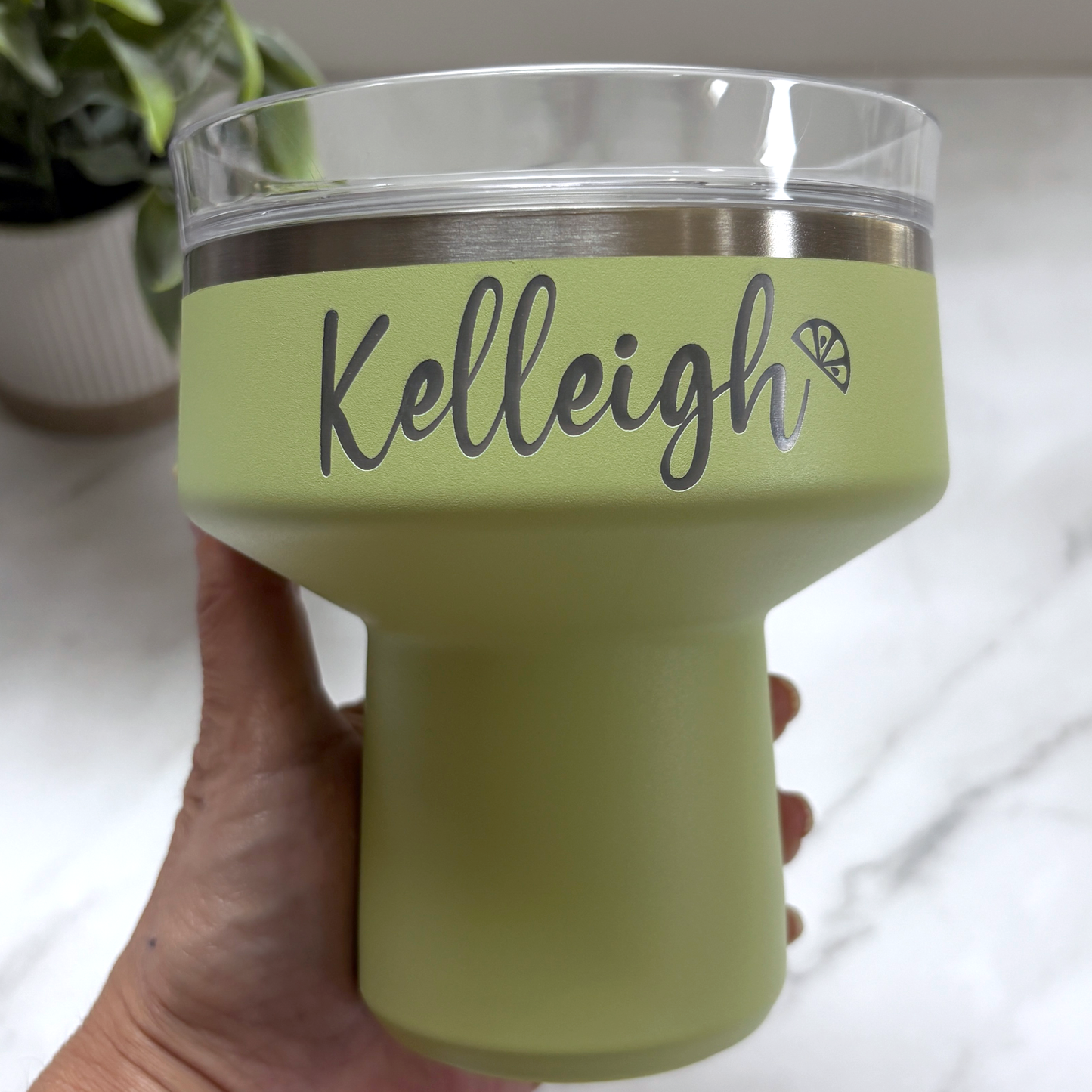 Personalized Margarita Tumbler – 16 oz Insulated
