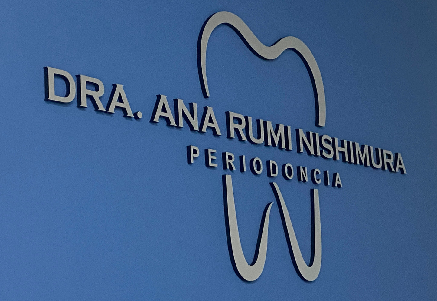 Custom indoor sign made from wood or acrylic.