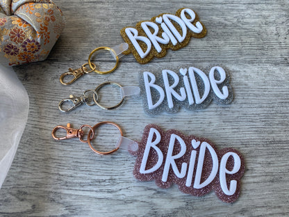 Bride Key Chain