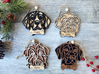 Custom Dog Ornaments