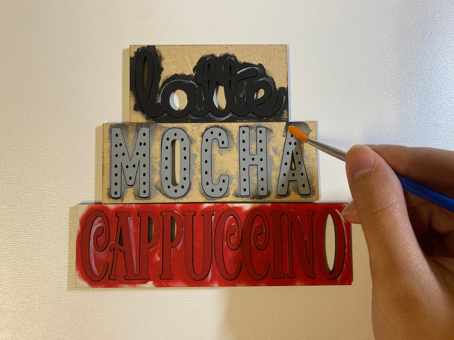 DIY Coffee Bistro Decor Sign