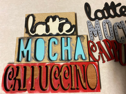 DIY Coffee Bistro Decor Sign