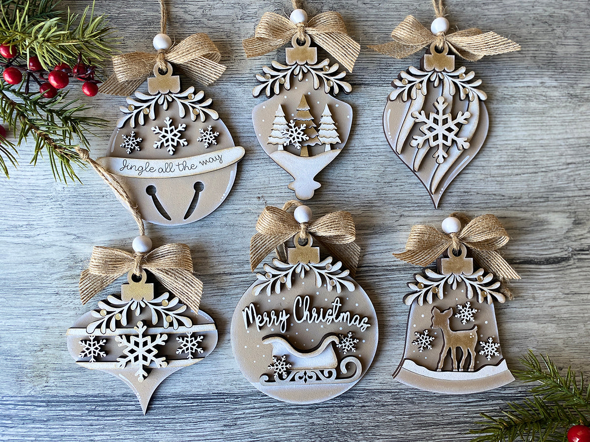 DIY Vintage Ornament kit