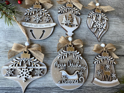 DIY Vintage Ornament kit