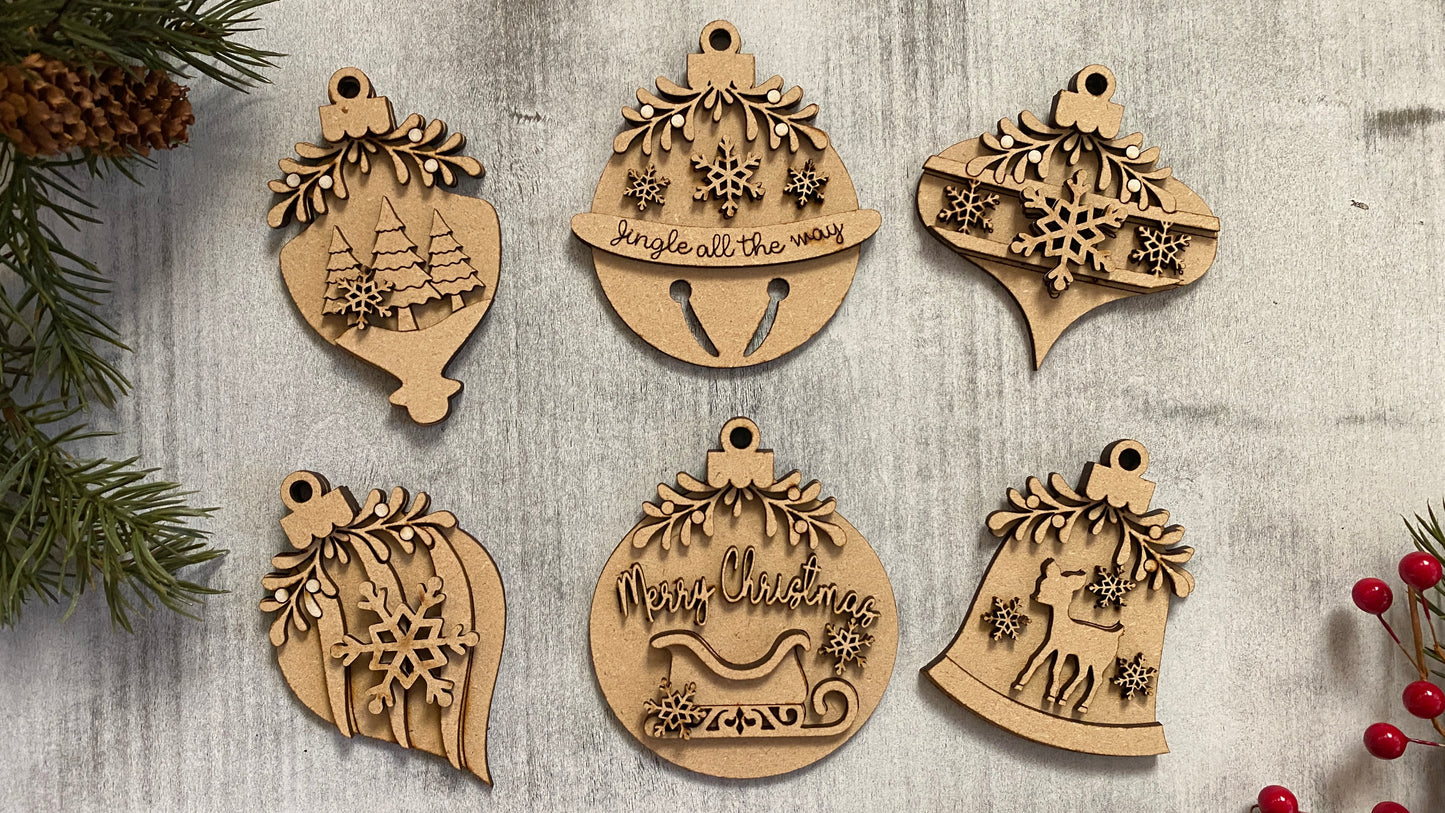 DIY Vintage Ornament kit