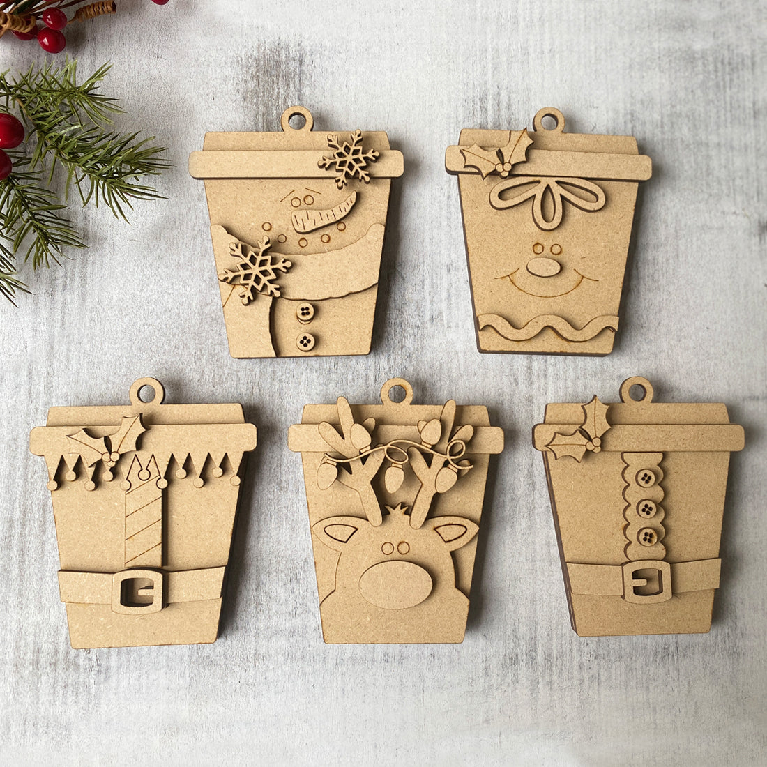 DIY Gift Card Holder Cup Ornament kit