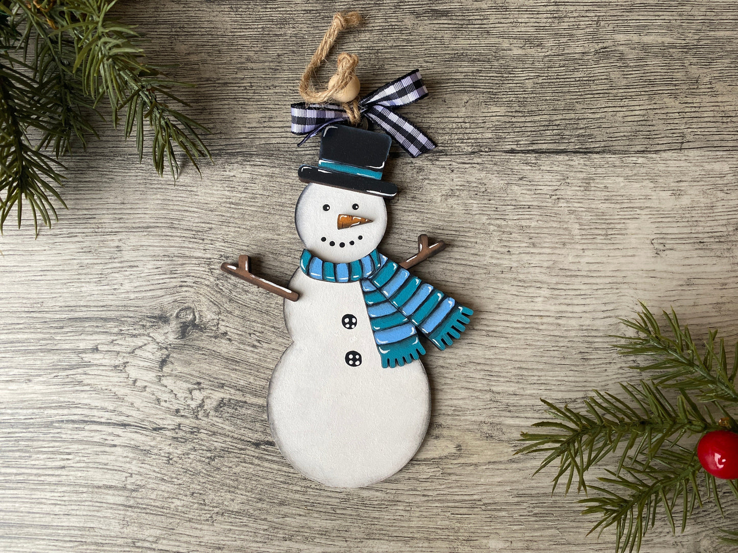 DIY Snowman Ornament Kit