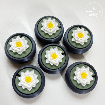 Top view of lotus clickers