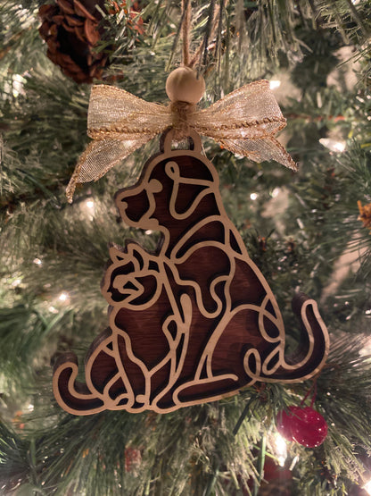 Furry Friendship Ornament