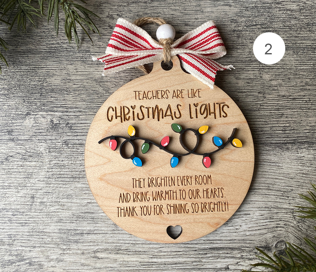 Teacher Ornaments