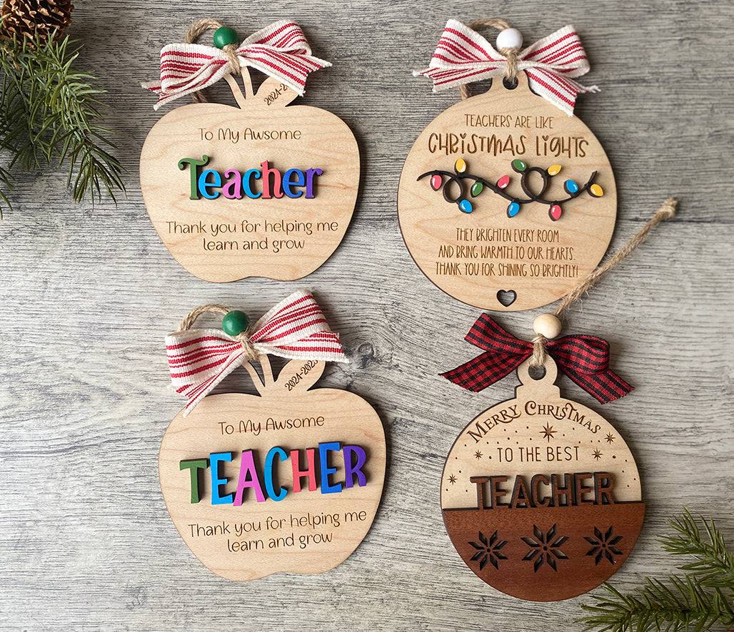 Teacher Ornaments